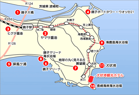 犬吠埼観光ホテル 観光案内 公式ページ