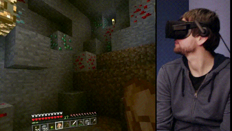 マインクラフトがoculus Riftに対応し Vr空間でマイクラをリアルに楽しめるように マイクラモール