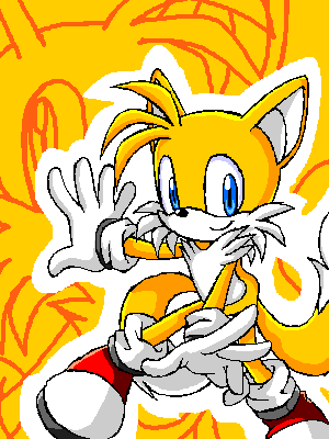 可愛さのカケラも無いテイルス Sonic Fans Work