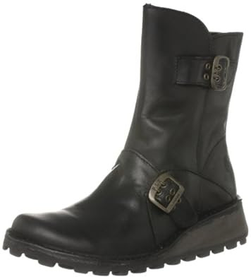 Amazon: FLY London Women's Metis Wedge Boot, Camel Rug, 36 EU5 M ...