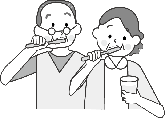 歯磨き はみがき のイラスト 無料イラスト フリー素材