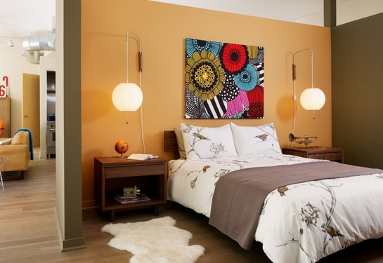 15 Contoh  Hiasan  Dinding Kamar  Tidur Kreatif RUMAH IMPIAN