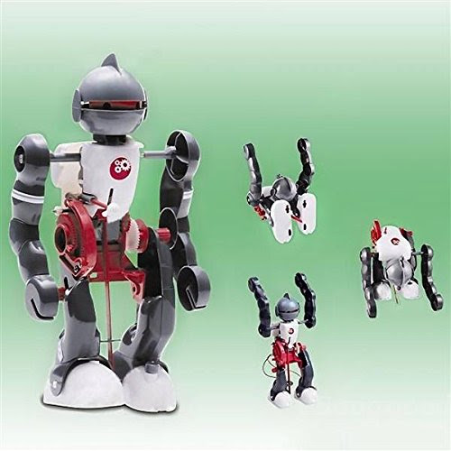 [Free Shipping] Bleach Electric DIY Assembly 3-Mode Robot Robot For Children/DIY Electric Tumbling Robot 3-Mode Assembly Robot For Children