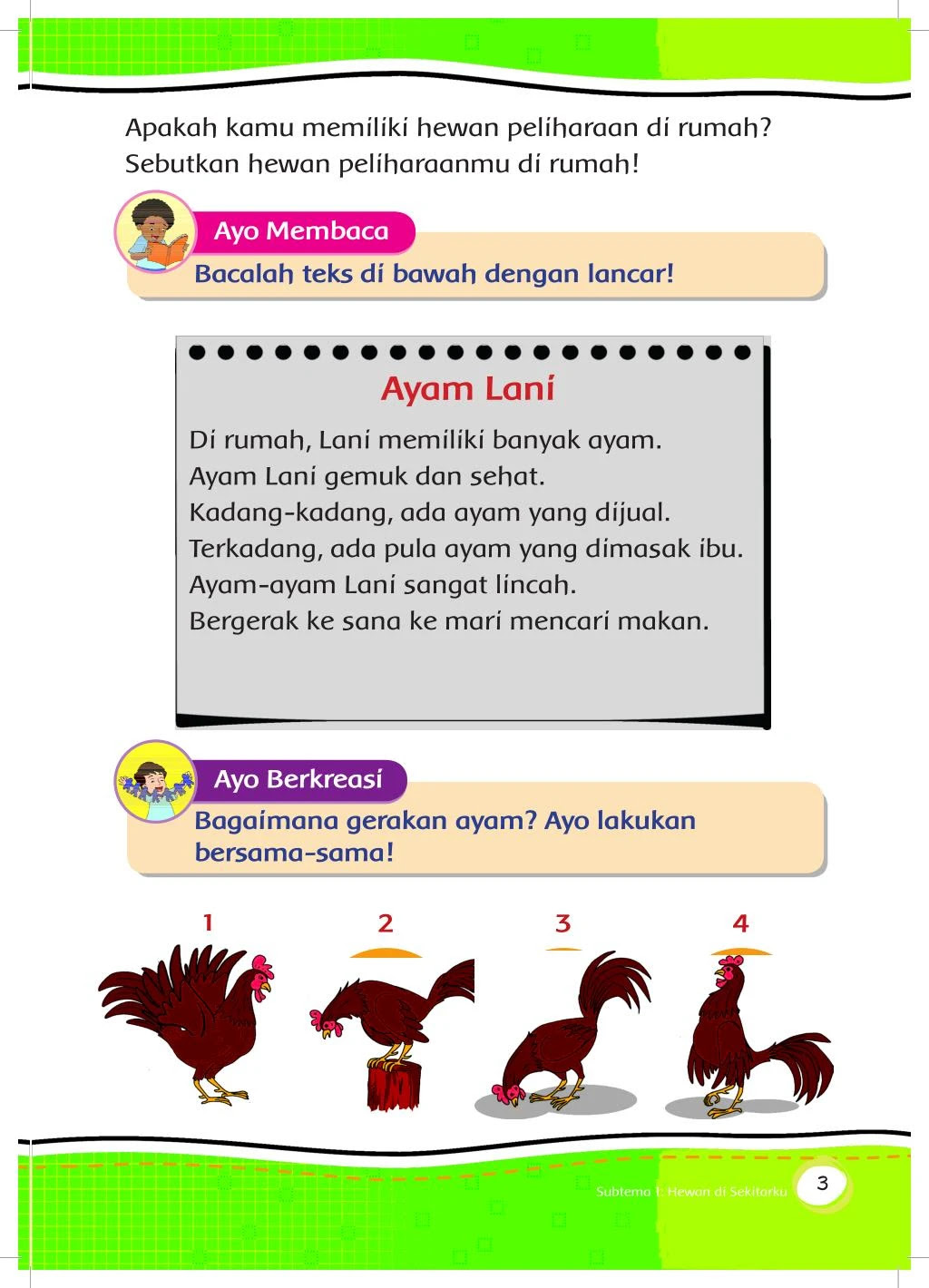 PPT Buku Tema 7 kelas 2 Merawat Hewan dan Tumbuhan PPT Buku Tema 7 kelas 2 Merawat Hewan dan Tumbuhan