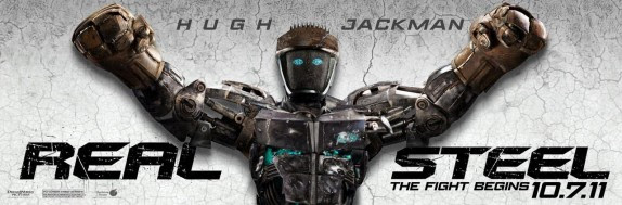 Real Steel robot Atom poster memorabilia