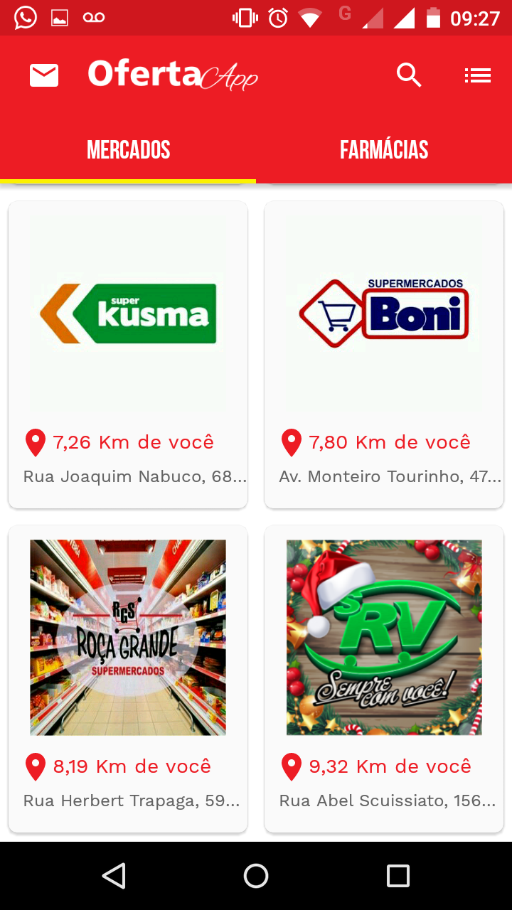 Oferta App Screen 2