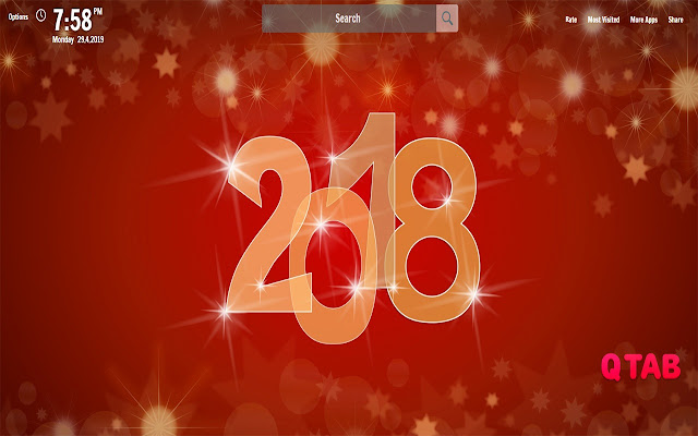 hny 2018 New Tab hny 2018 Wallpapers