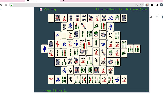 Mahjong Solitaire – try Google Mahjong and play it at freegames