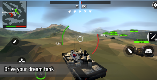 Screenshot Poly Tank 2 : Battle war games