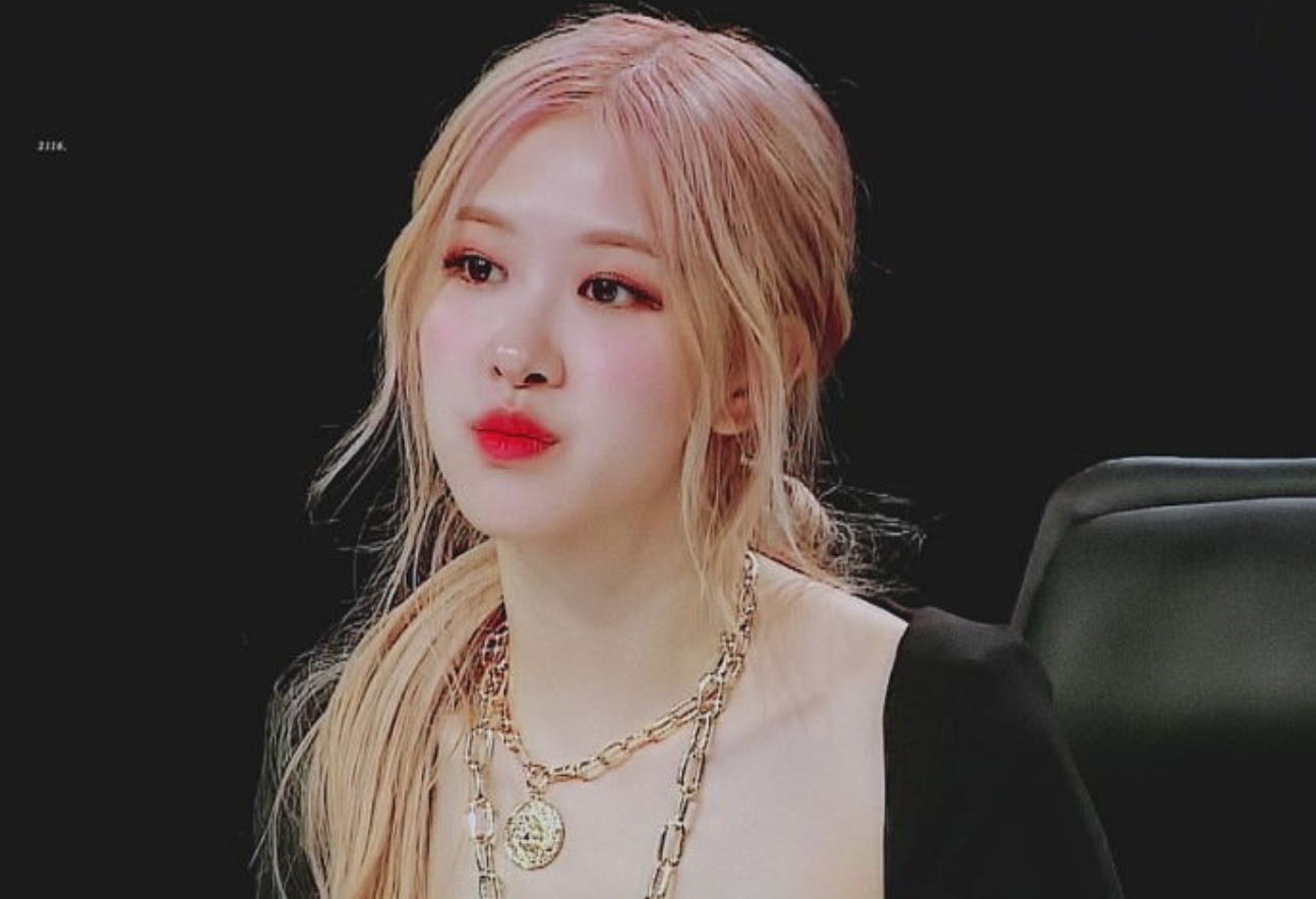 rosé blond hair blackpink