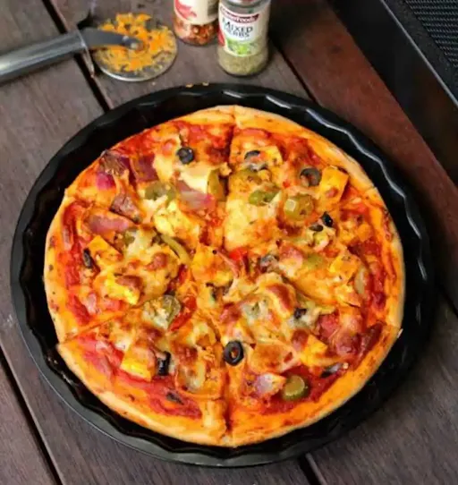 Spicy Tandoori Paneer Pizza [8 Inches]