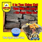 10Kg Than Mùn Cưa Loại 2 Không Khói, Thùng Xuất Khẩu