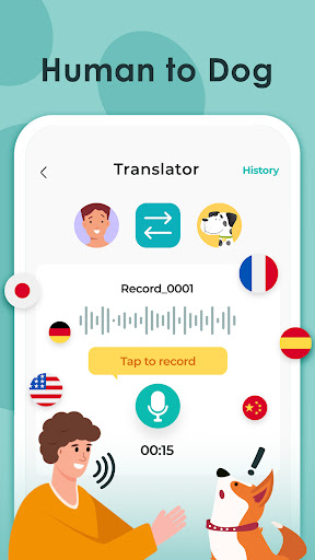 Screenshot Dog Translator: Dog Talk Prank