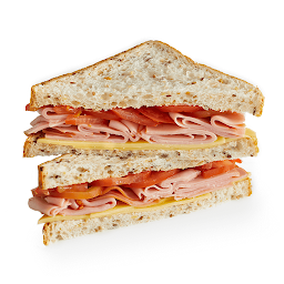 Ham Cheese Tomato Sandwich