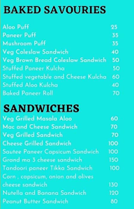 La' Cravings menu 2