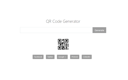 QR Code Ganerator