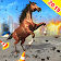 Wild Horse Attack City Rampage Game icon