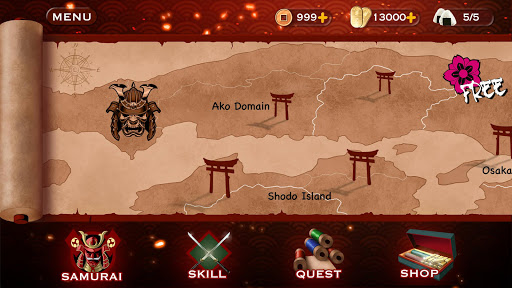Code Triche Samurai 3: Action RPG Combat - Slash Crush APK MOD (Astuce) screenshots 4