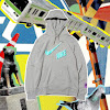 “pop the street” collection hoodie grey