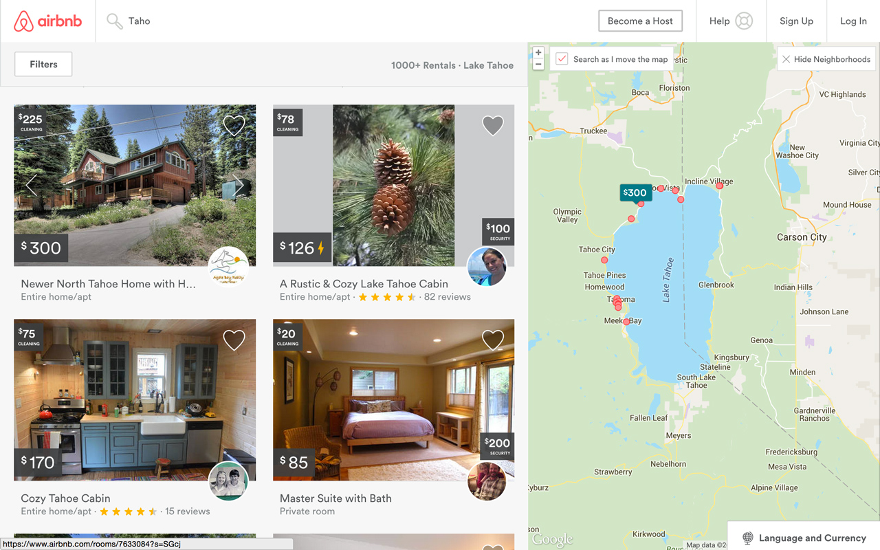 AirBnB cleaning & deposit in search results Preview image 0