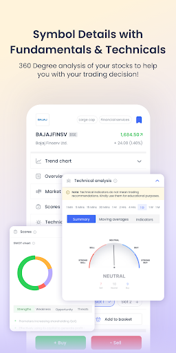 Screenshot FYERS: Stocks & Option Trading