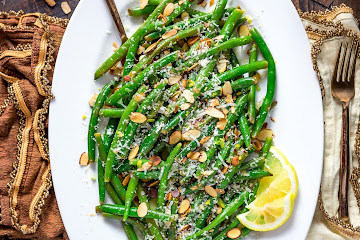Browned Butter Lemon-Garlic Green Beans