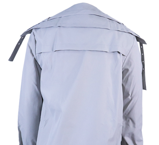 Title 5, Trench-coat mi-long décontracté à large revers ...
