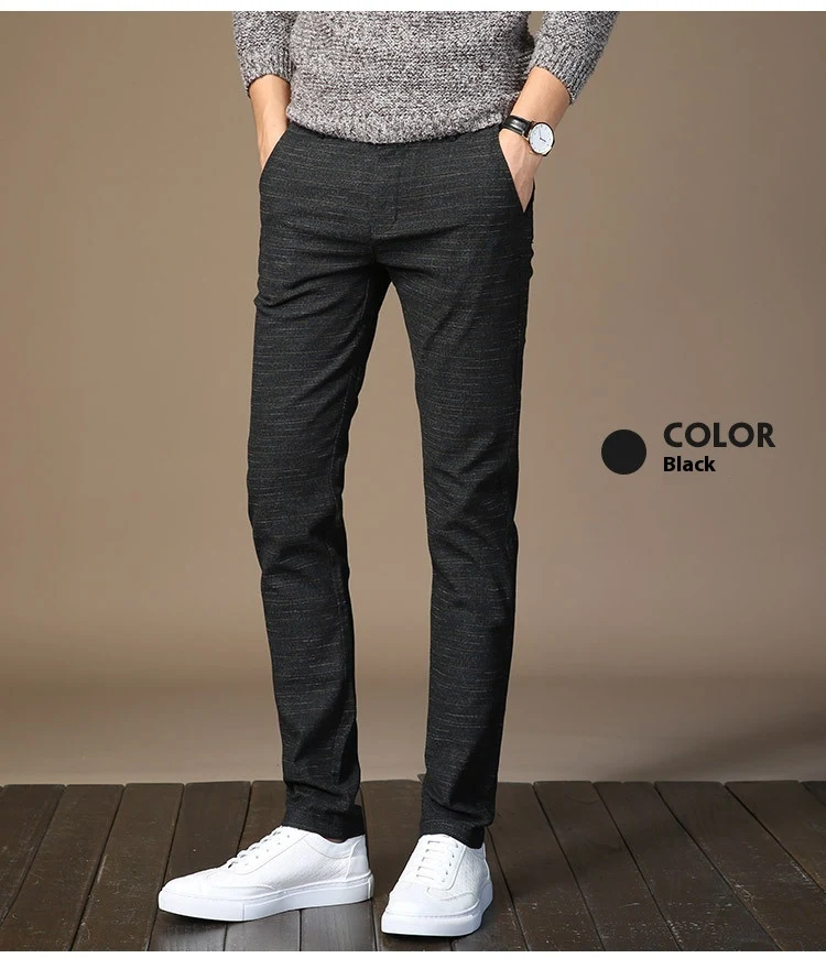 Title 11, Pantalon Casual Homme Été à Carreaux Extensible...