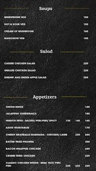 Gotham's Knight Kitchen menu 1