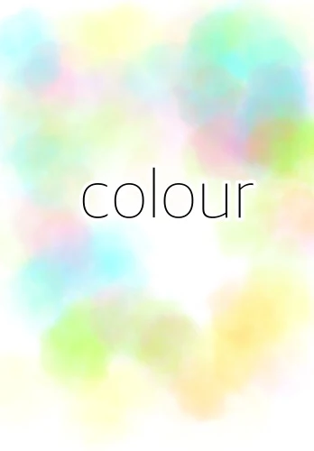 「colour」のメインビジュアル