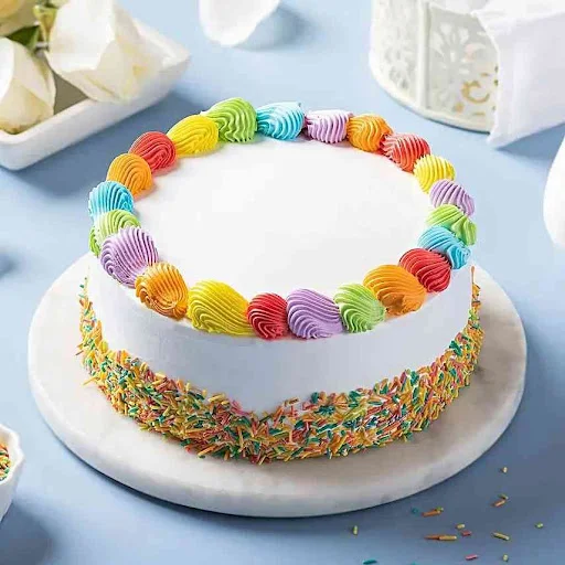 Vanilla Surprise Cake