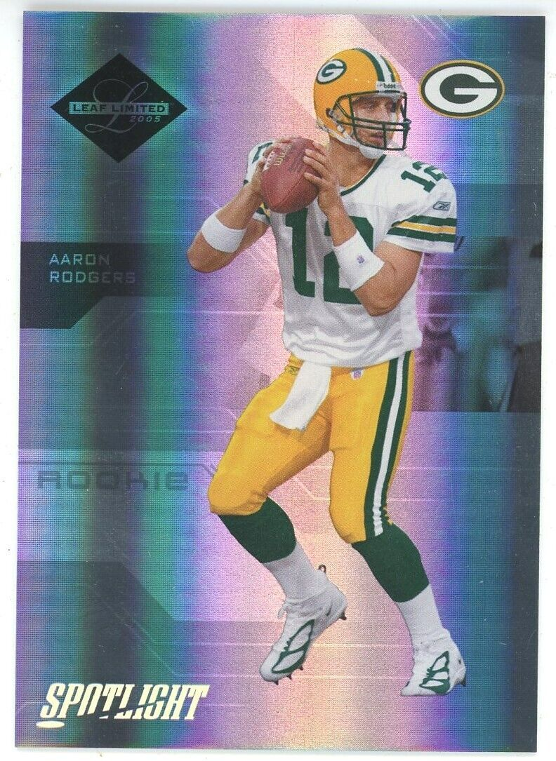 Most valuable Aaron Rodgers rookie cards: 2005 Leaf Limited