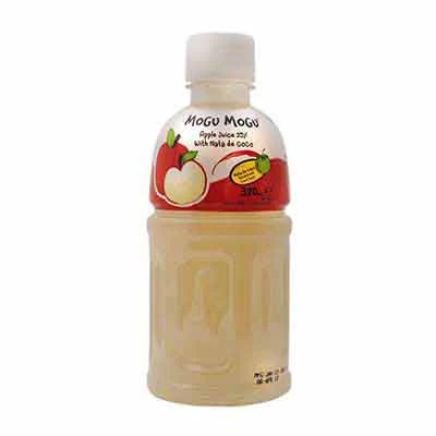 Mogu Mogu Apple Juice With Nata De Coco 300 Ml