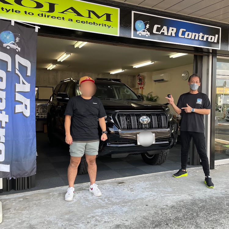 CAR Controlカーコントロールさんが投稿したカーコントロール・盗難防止・カーセキュリティ・プラド・プラド150ブラックエディションに関するカスタム事例の投稿画像1枚目