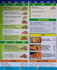 Farmerz Pizza menu 1