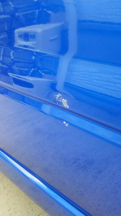 ランサーエボリューションのもらい事故に関するカスタム事例の投稿画像1枚目