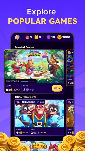Screenshot CashQuest: Play to Earn Cash