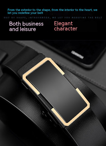 Title 14, Mens Inner Wear Toothless Automatic Buckle Bel...