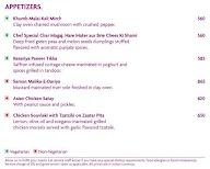 Cafe G - Crowne Plaza menu 7