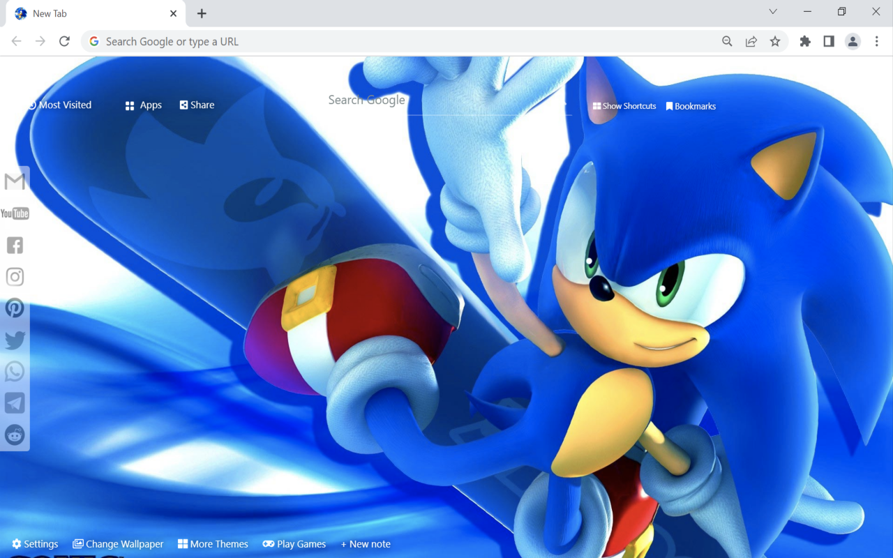 Sonic The Hedgehog Wallpaper Preview image 3