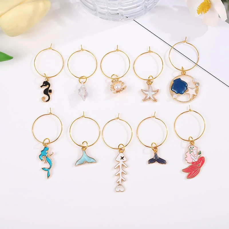Kit matériel fait main pour boucles d'oreilles circulaires DIY. Créez vos propres bijoux uniques et personnalisés. Facile à utiliser, parfait pour débutants.