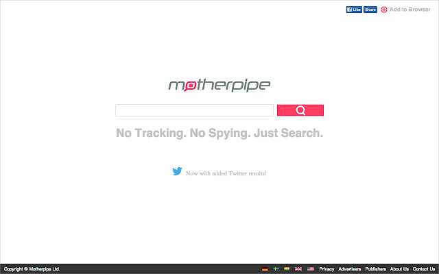 Motherpipe Search for Chrome
