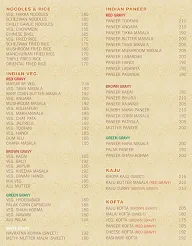 Mayur Restaurant menu 2