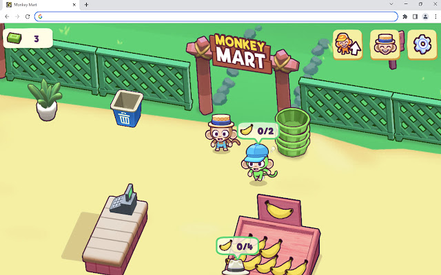 Monkey Mart Game 