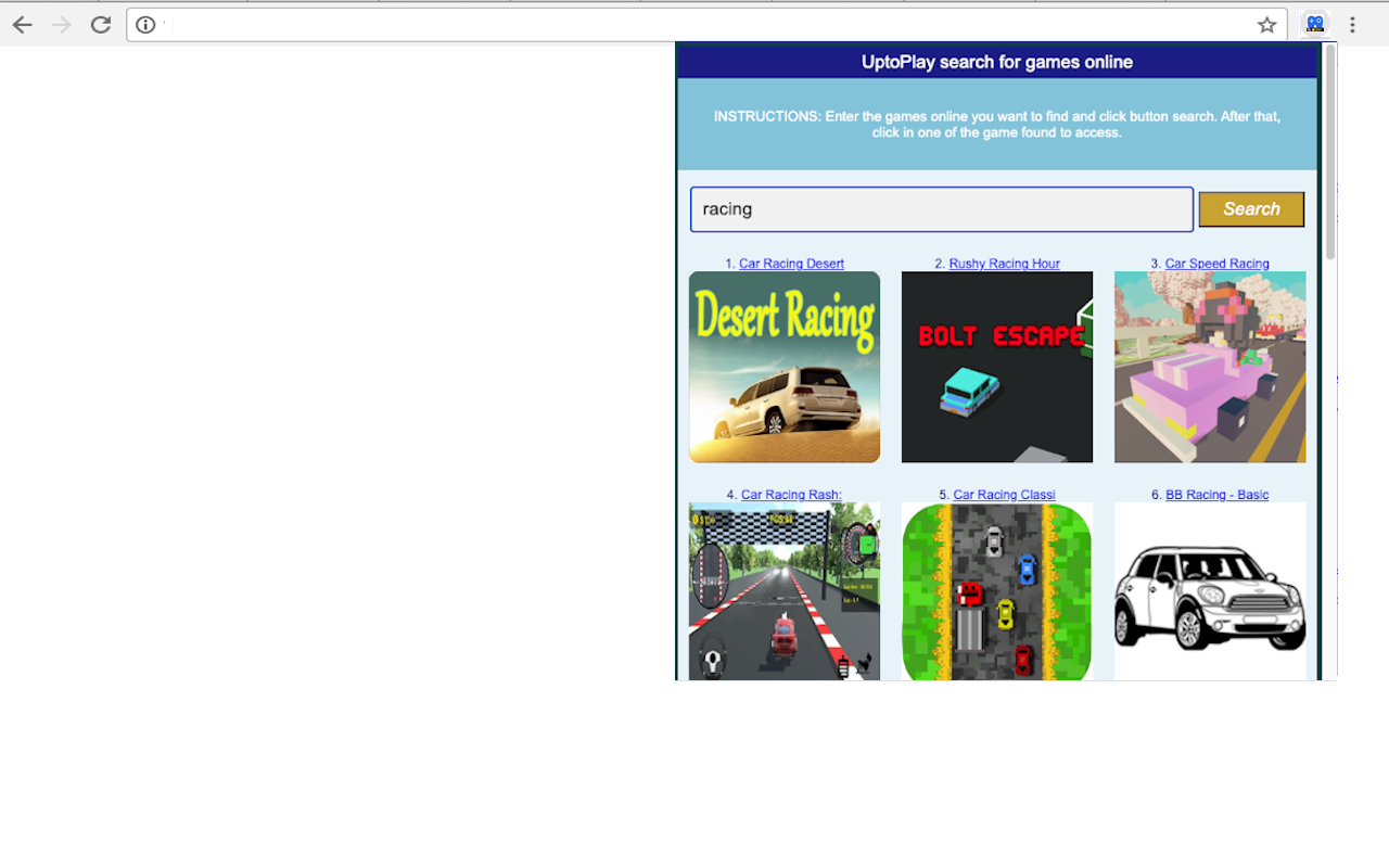 UptoPlay search for games online Preview image 4