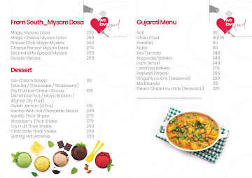 The Second Wife menu 