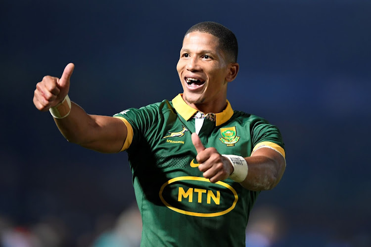 Manie Libbok was one of several Springboks who shone against the Wallabies at Loftus. Picture: Lefty Shivambu/Gallo Images