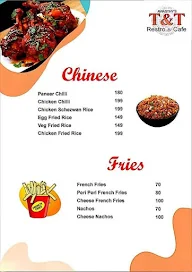 Awasthy's T & T Restro & Cafe menu 8