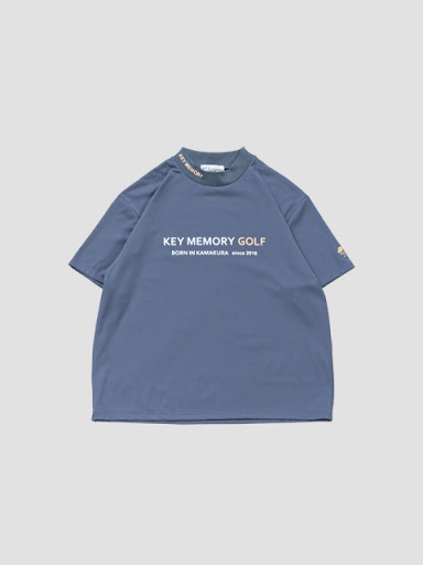ツートンゴルフTシャツ ネイビー|- KEY MEMORY Online Shop｜鎌倉