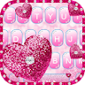Glitter Heart Diamond Keyboard icon